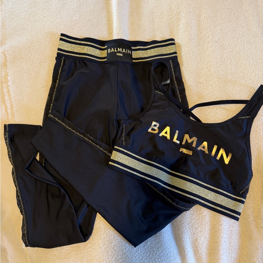 Balmain x Puma limited edition Women's workout set - Picture 3 of 4